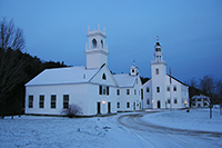 Washington, NH - Town Center Buildings - Evening